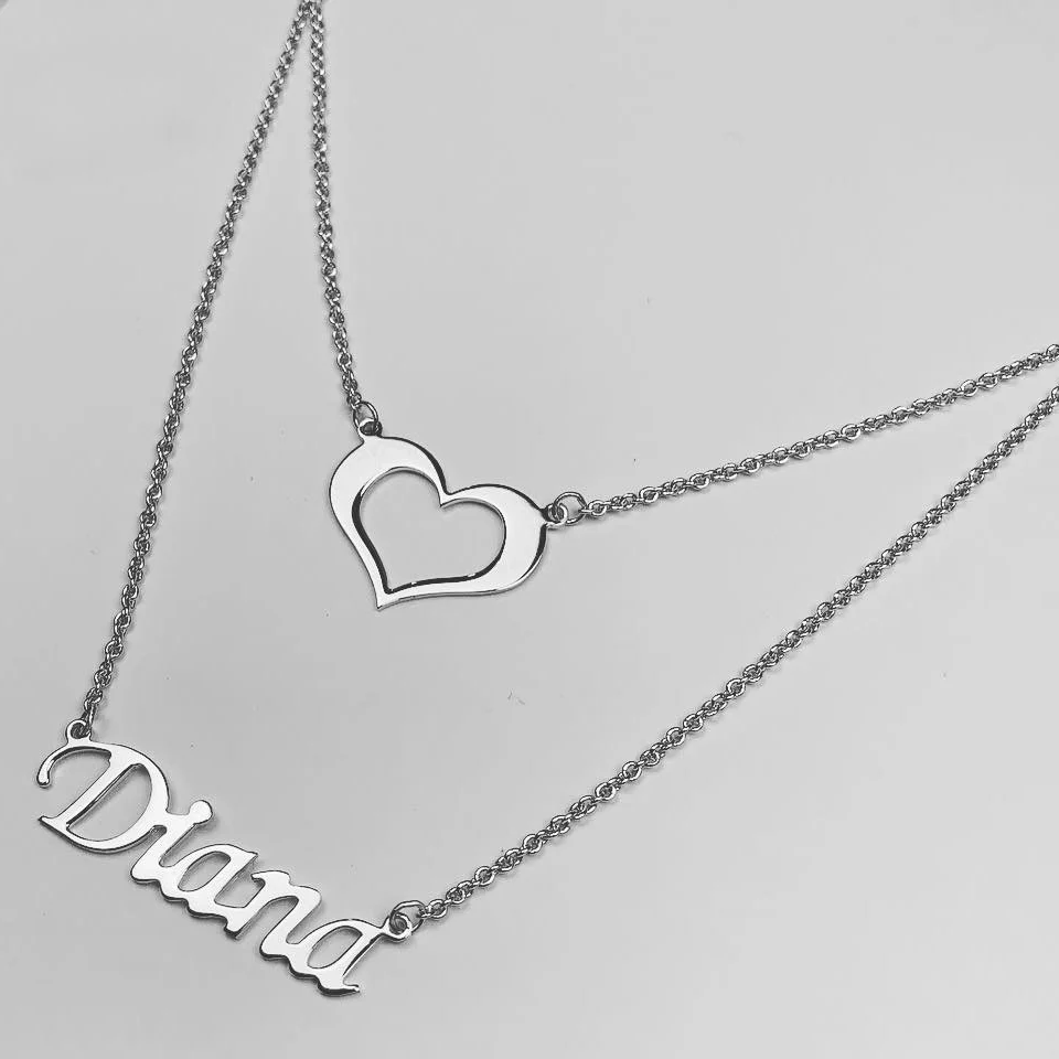Colier argint Diana M9