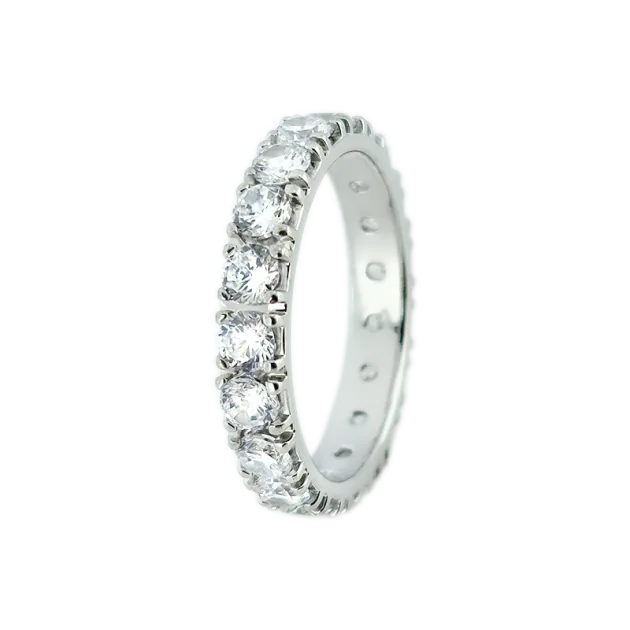 Inel aur 14K cu diamante – Model i010 (1.9ct)
