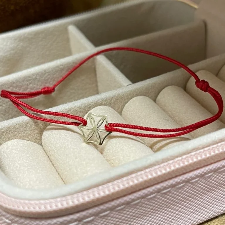 Brățară floarea vieții Aur 14k