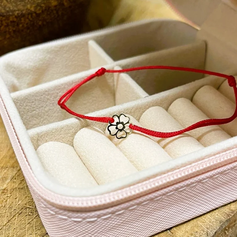 Brățară floare Aur 14k