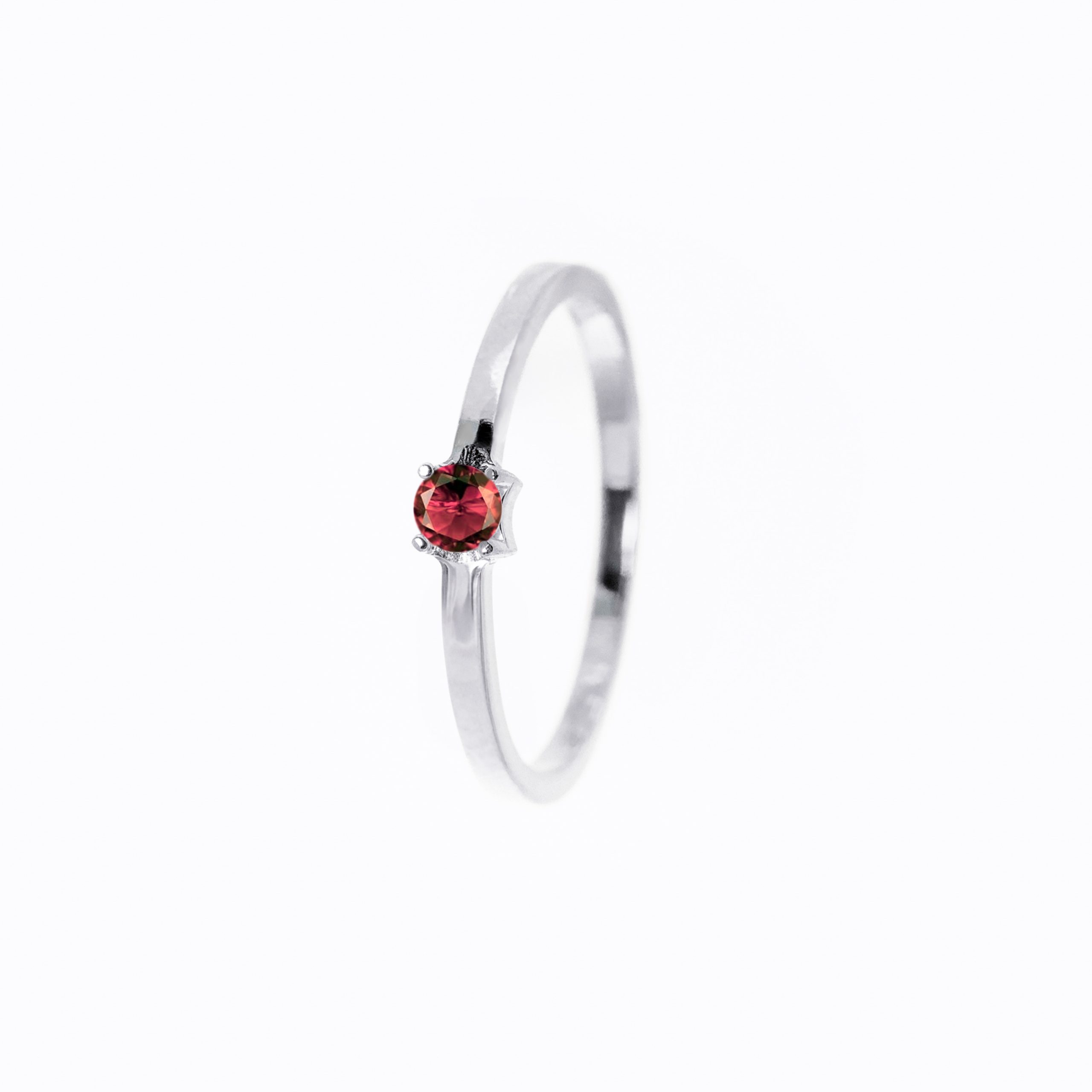 Inel aur 14K cu rubin – Model i003 - imagine 2