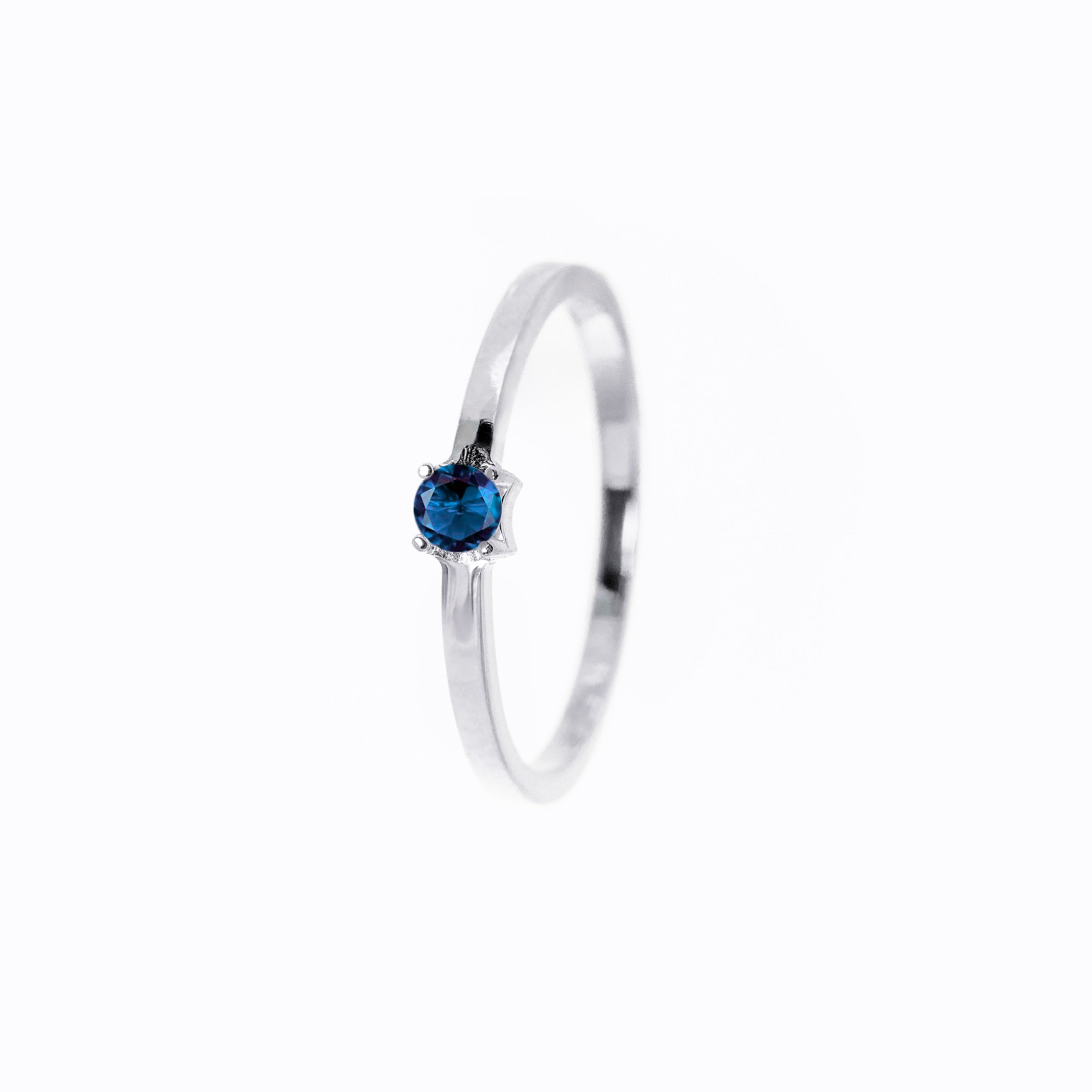 Inel aur 14K cu safir – Model i003