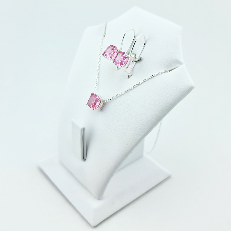 Set Colier și Cercei Argint S479F - imagine 3