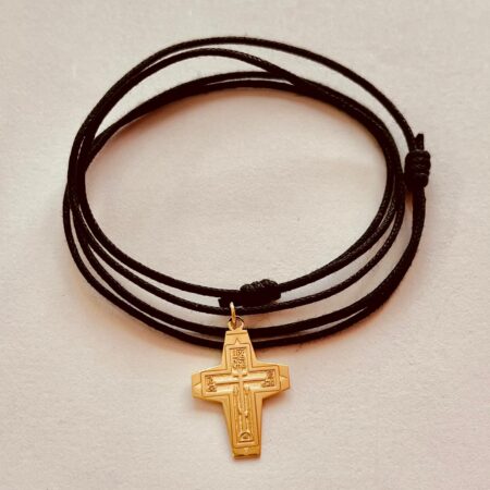 P02 Pandantiv Cruciuliță Lipovenească Aur 14k