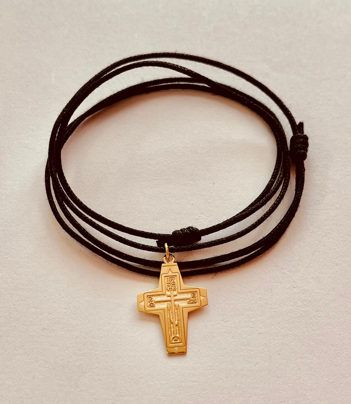 P02 Pandantiv Cruciuliță Lipovenească Aur 14k