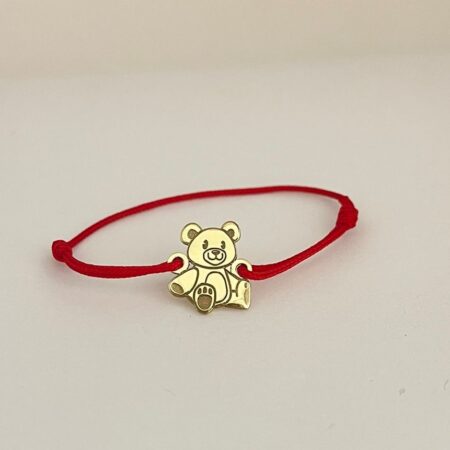 Brățara aur ursuleț aur 14k