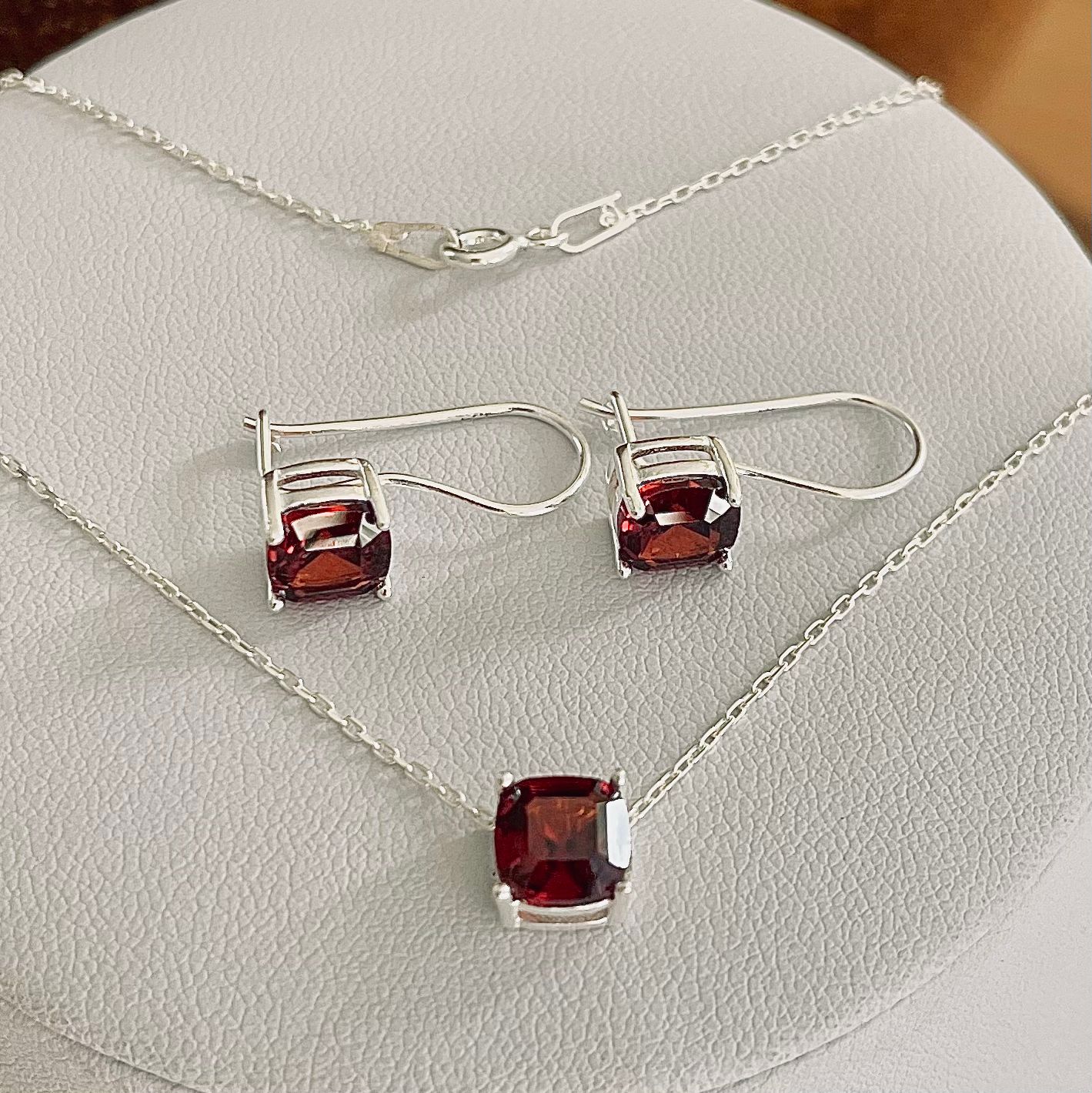 Set Colier și Cercei Argint S479E